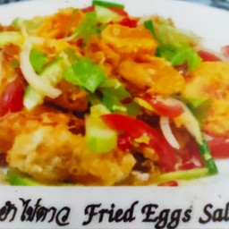 ยำไข่ดาว