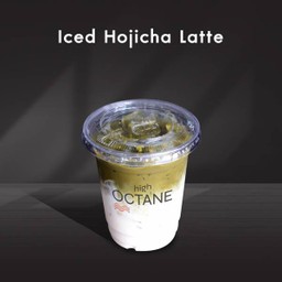 Iced Houjicha Latte