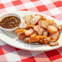 หมูสามชั้นทอด