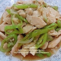 ผัดพริกหยวก