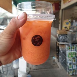 น้ำผัก น้ำผลไม้ 100%  บ้านสวนผลไม้ แม่กลอง