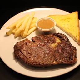 สเต็กเนื้อริบอาย (นำเข้า)