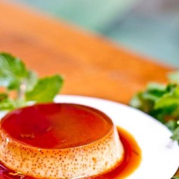 Caramel Custard .