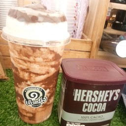 โกโก้นมสดปั่น แก้ว 22 ออนซ์