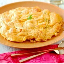 ไข่เจียวแหนมเปนกับ