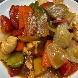 ผัดเปรี้ยวหวานไก่