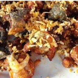 กบทอดกระเทียมเปนกับ