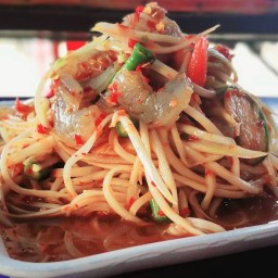 ส้มตำน้องไกด์ ตลาดนัดพระปิ่น7