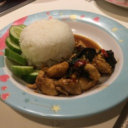 กะเพรา30฿