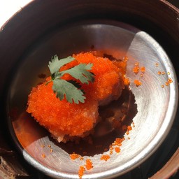 ไข่กุ้งหมูสับ