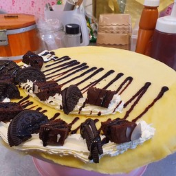 เครปเย็น โอริโอ้ บราวนี่