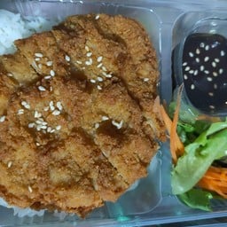 ข้าวไก่ทอดเทริยากิ