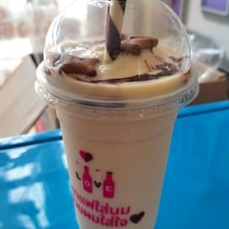 นมหมีปั่น&ผลไม้