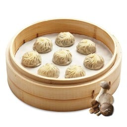 Steamed Assorted Mushroom XLB Infused with Truffle Oil