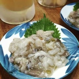 ปลาหมึกดองวาซาบิ