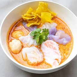 ก๋วยเตี๋ยวปากหม้อต้มยำ ทะเล