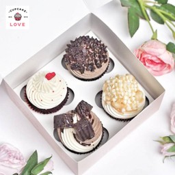 Cupcake ไซส์ใหญ่ 4 ชิ้น