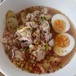 เกาเหลารวมแซ่บ(ไม่มีไข่ต้ม เลือกเพิ่มเติมได้)