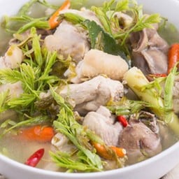ต้มไก่ใบมะขามอ่อน