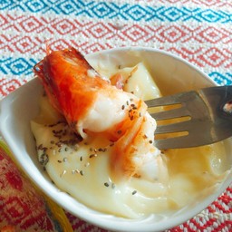 กุ้งย่างเนย