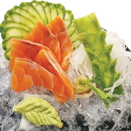 แซลมอนซาซิมิ 5 ชิ้น