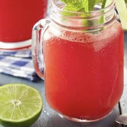 แดงโซดา น้ำผึ้งมะนาว