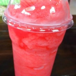 สตรอเบอรี่โซดาปั่น