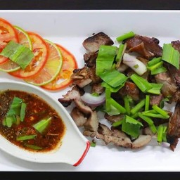 ย่างลิ้นหมู