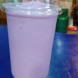 นมสดเผือกปั่น