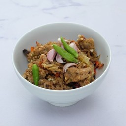 น้ำพริกปลาทูแมงดาแห้ง