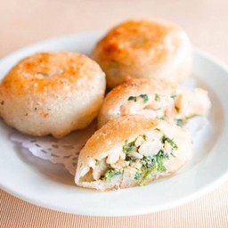 Pan Fried Chive & Shrimp Dumplings