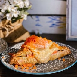 ครีมชีสปูอัดไข่กุ้ง   Croissant Max Set