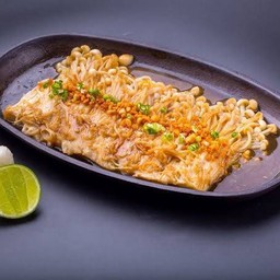 เห็ดเข็มทองผัดเนย