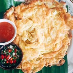 ข้าวไข่เจียวเห็ดรวม