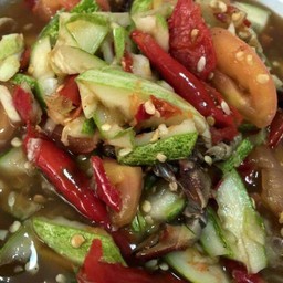 ส้มตำแตงปูปลาร้า