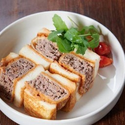 Australian Minced Beef Cutlet Sandwich with shokupan Bread