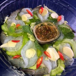 ข้าวหมูทอดสี่สหายแดดเดียว&ส้มตำยำแซ่บ