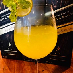 Pineappecoconut juice