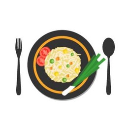 เครื่องในไก่กระเทียม ราดข้าว