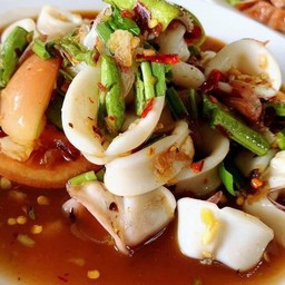 เหลาปลาหมึก ปลาร้า