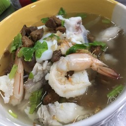 ก๋วยจั๊บแห้ง ทะเล เล็ก
