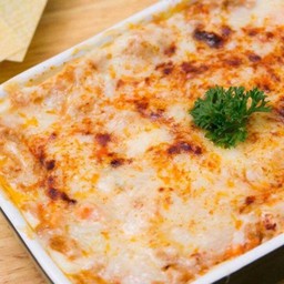 ลาซานญ่าเนื้อบด.