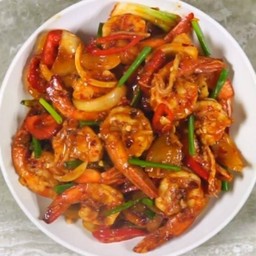 ผัดพริกเผาทะเล..