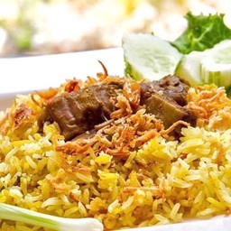 ข้าวหมกเนื้อ Beef biryani