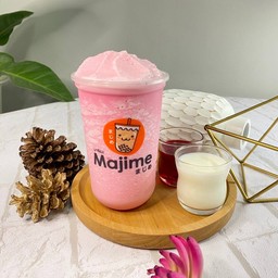 นมชมพูปั่น