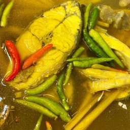 ปลากะพงขาวต้มส้มขามสดแท้ๆ // ชิ้นละ ชิ้นใหญ่