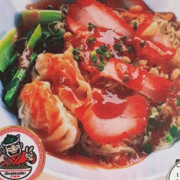 ร้านบะหมี่เทียนหลงเหลา(นวมินทร์92)อยู่ในปั้มพีที