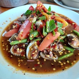 เกาเหลาหอยแครง ปลาร้า