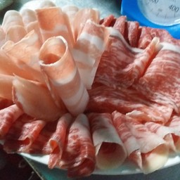 ชาบูหมู + ผัก Chabu Pork + Vegetable