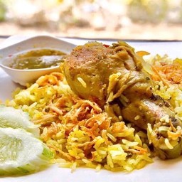 ข้าวหมกไก่ Chicken biryani